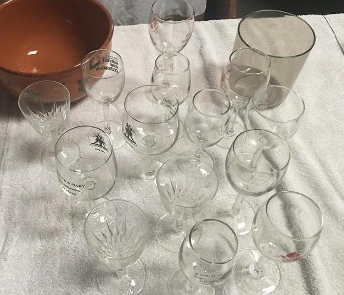 After Kitchen Fire Glasses