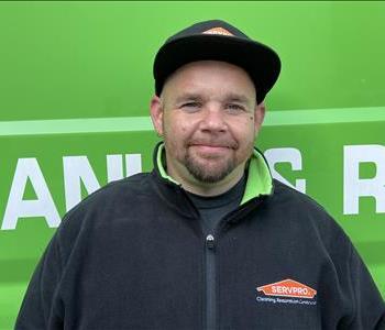 Adam Brown, team member at SERVPRO of Tracy